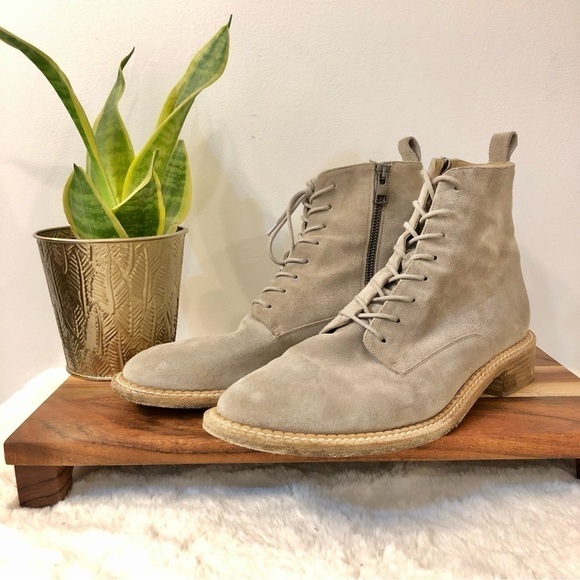 VINCE Suede Cabria Boot in Woodsmoke Size 9.5 - Picture 2 of 12